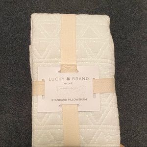 Lucky Brand standard pillow sham